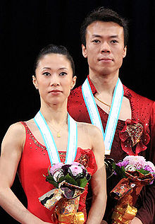 Shen Xue and Zhao Hongbo at the 2009-2010 Grand Prix of Figure Skating Final