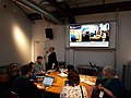 The EdTech Wikipedia editathon workshop at the OER18 Conference.
