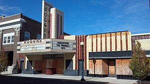 Will Rogers Theatre and Commercial Block in Charleston