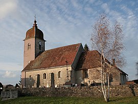 The church in Loulle