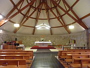 Intérieur de l’église.