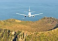 A Boeing 737 AEW&C flying over the mountain (2011)