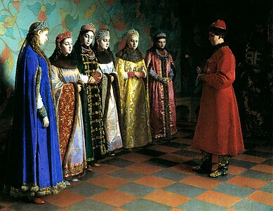 Tsar Alexei Mikhailovich Choosing a Bride