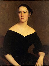 Portrait de Madame Gustave Miltenberger (née Corinne Knott), 1840, La Nouvelle-Orléans, The Historic New Orleans Collection (en).