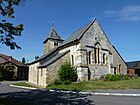 Vue globale de l'église Saint-Rémi.