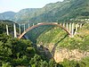 The Beipanjiang River Railway Bridge on the Liupanshui–Baiguo Railway in 2011