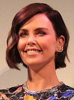 Charlize Theron smiling at SXSW