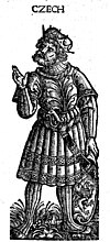 Imaginary depiction of Lech II, real of Czech