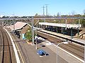 Eastbound view of the station in May 2007