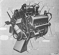 Cummins V8-300 (left front)