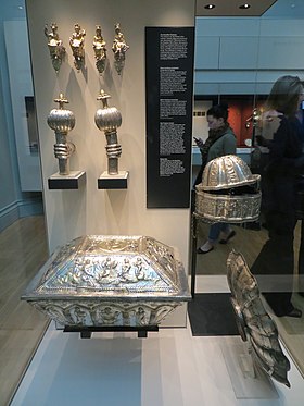 Vitrine au British Museum