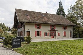 Ferme de Dorigny (campus universitaire de Lausanne), siège lieu de conservation des archives de Jean Monnet.