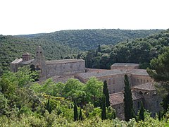 L'abbaye de Fontfroide.