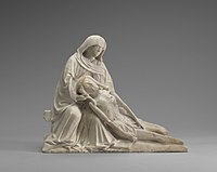 German or Netherlandish 15th Century, Pietà, c. 1450–1500, National Gallery of Art