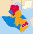 2006 results map