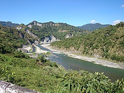The Xiuguluan River near Jimei, Ruisui Township