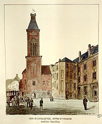 Hôtel-de-Ville avant sa démolition de 1857