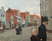 リューベックの風景 (c.1903)　 Museum für Kunst und Kulturgeschichte der Hansestadt Lübeck