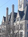 Free Standing Chimneys of the Jasper County, Indiana Courthouse