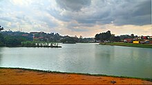 Kabaka's Lake found in Mengo, Ndeeba.