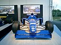 A Ligier JS43 at an exhibition in Suzuka