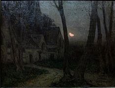 Paysage de nuit (1894), palais des beaux-arts de Lille.