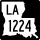 Louisiana Highway 1224 marker