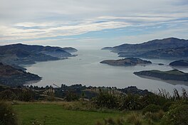 View of Lyttelton Harbour / Whakaraupō