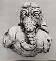 Le Ganesh de Pialma, sculpture en stuc peint, région de Khotan, VIe ou VIIe siècle, Metropolitan Museum of Art, New York.