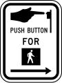 R10-3 Push button for walk signal