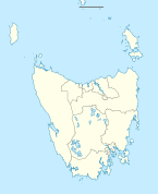Map of Tasmania showing the 15 Tasmanian Legislative Council divisions