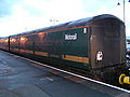 NVA 96603 at Penzance on 29 August 2003. This vehicle is a Motorail van operated by First Great Western on the Night Riviera