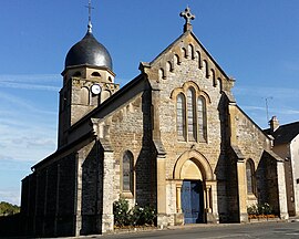 The church in Neuvy-Grandchamp