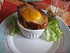 Œuf cocotte à la provençale.