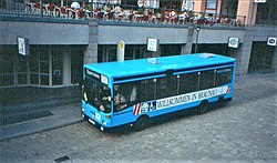 Ein MAN SM 152 in Passau im Jahr 1995