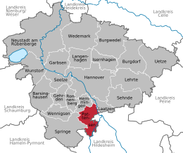 Pattensen – Mappa