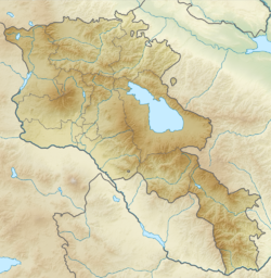1988 Armenian earthquake is located in Armenia