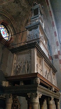 Giovanni Antonio Amadeo, Arc de San Lanfranco, 1489.