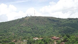 Vista panorâmica da Serra do Estrondo