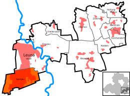 Spergau – Mappa