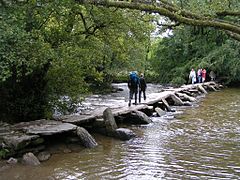 Tarr Steps, Exmoor, Somerset, England