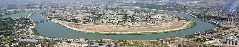 A view of Baghdad, Iraq