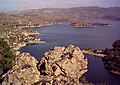 Lake Tikveš near Kavadarci.