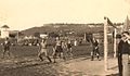 Football Match at Stadium, 1938