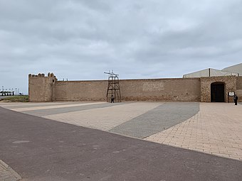 Wall surrounding Kasbah Gnawa