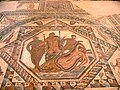 Roman floor mosaic depicting Dionysos and Ariadne