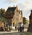 Scène de rue, 1853.