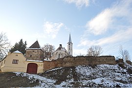 Lutheran fortified church in Alțâna