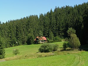 Environs de Bílá : Chladná voda.