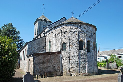 L'église vue de l'est.